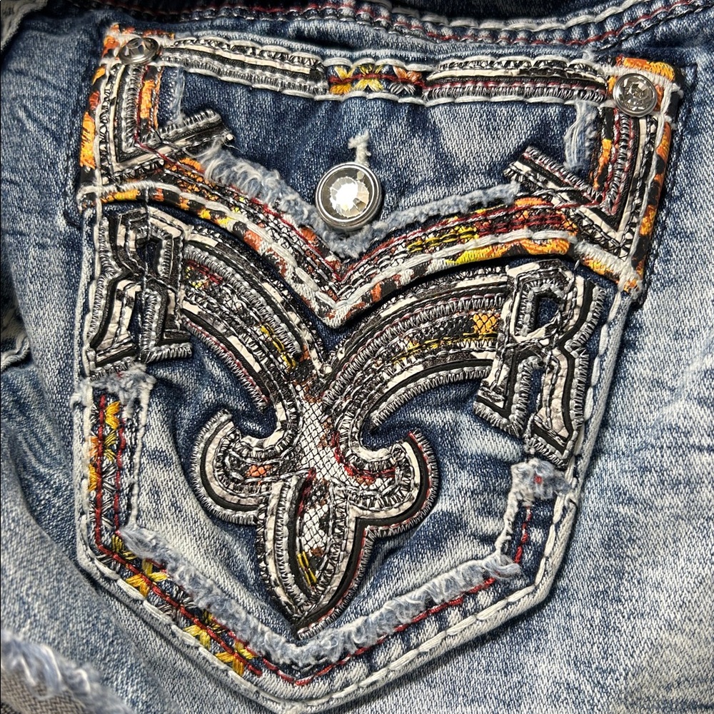 Rock Revival Jean shorts tag size 30 - Picture 6 of 16